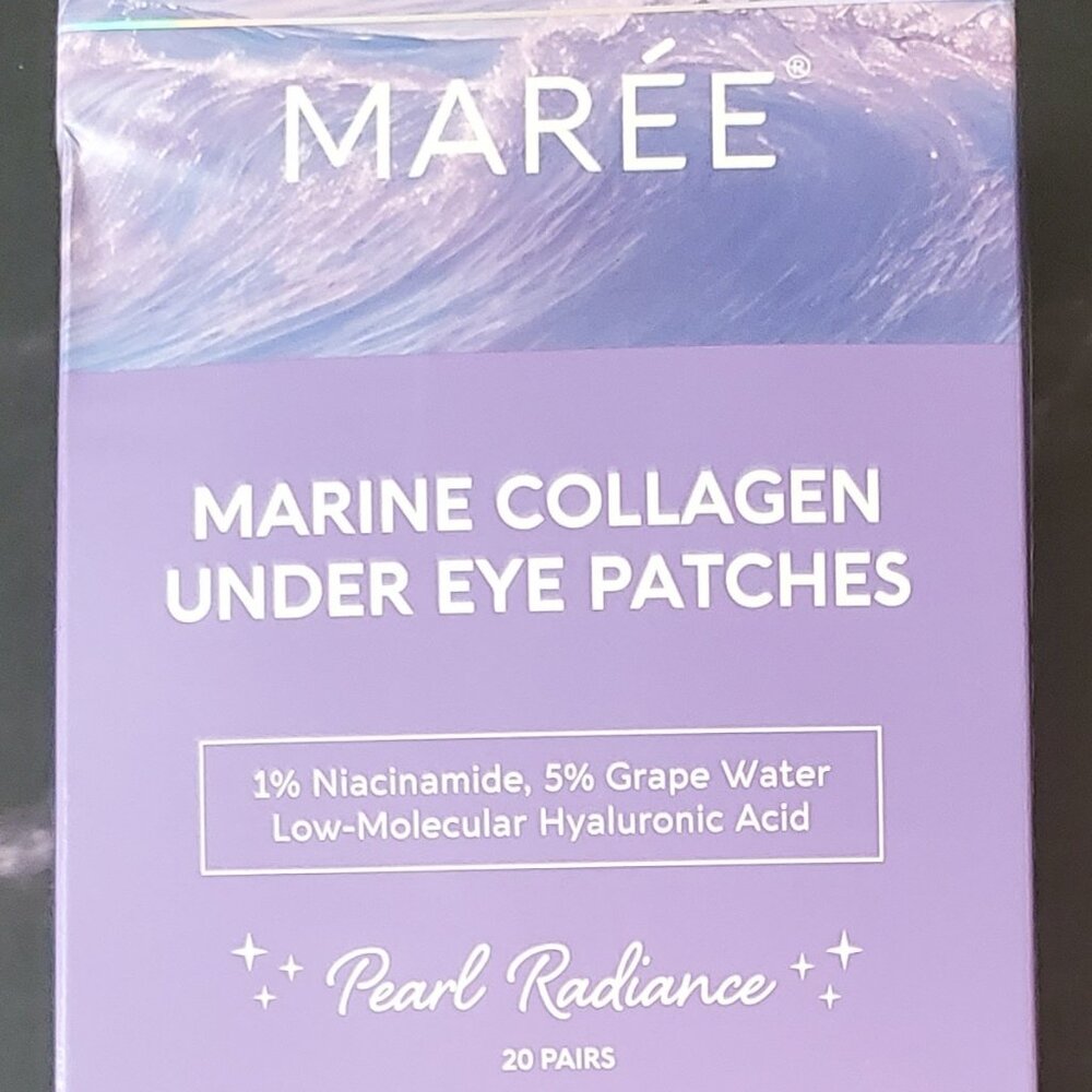 Maree Marine Collagen Under Eye Patches  20 Pairs  Brand New